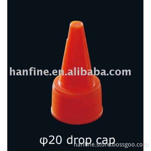 20/410 cosmetic plastic drop cap,scew cap